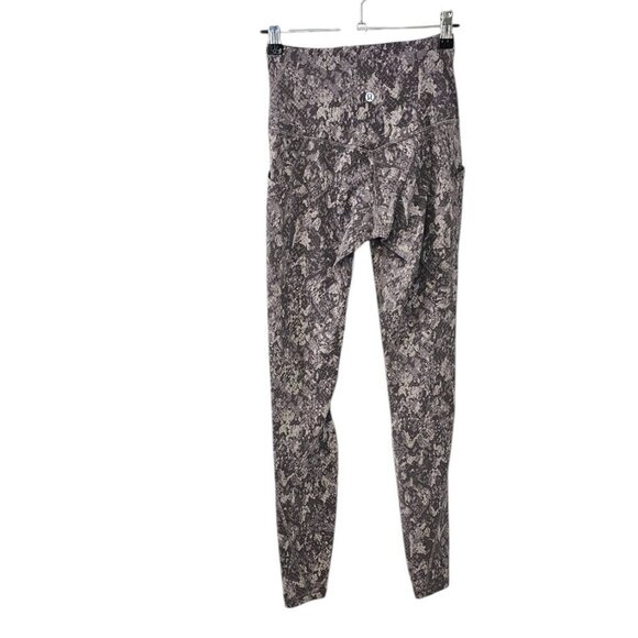 Lululemon Align High-Rise Pant with Pockets 28" Hideaway Camo Lunar Rock Size 4 - Picture 3 of 10